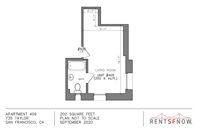 Floorplan - 735 Taylor