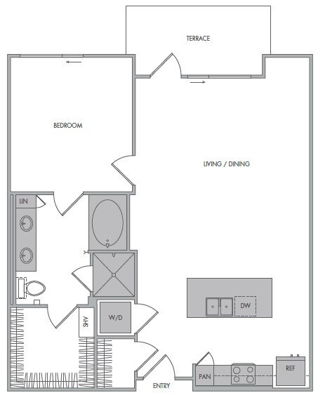 Floorplan - 1000 Grand by Windsor