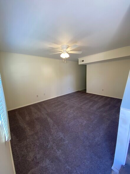 Living room from the front door - 806 College Ave