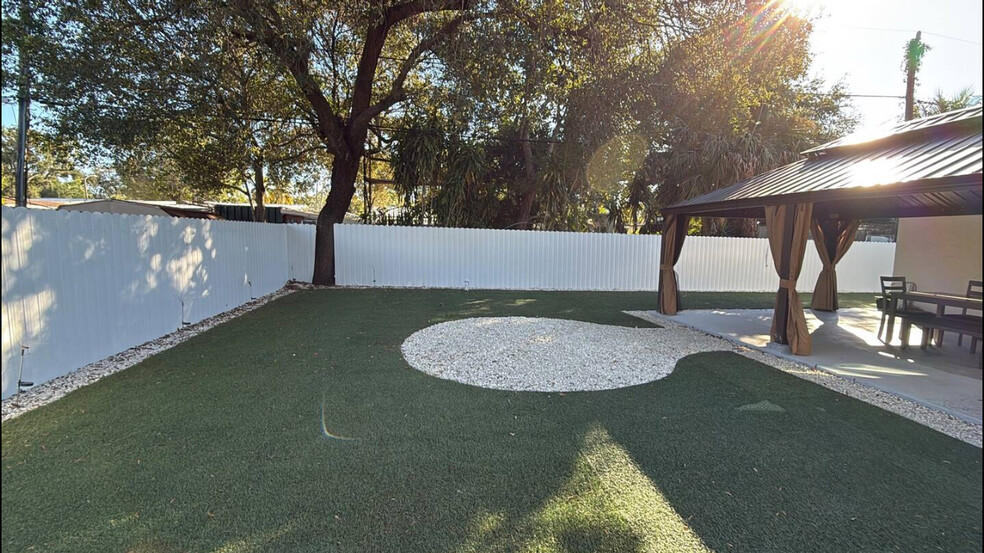 Patio - Designed for your comfort and relaxation. Fire pit can be placed outdoor in this area - 1270 SW 29th St