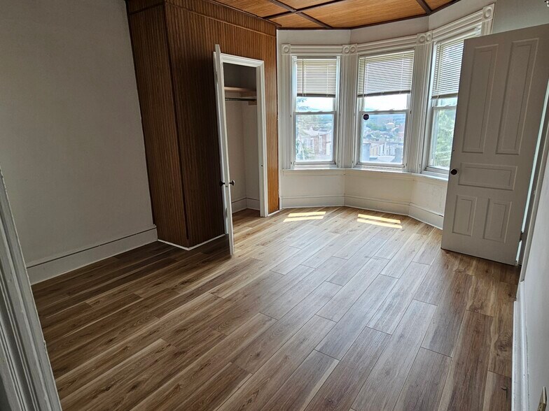 Bedroom #2 on main floor/2 closets - 148 Clymer St