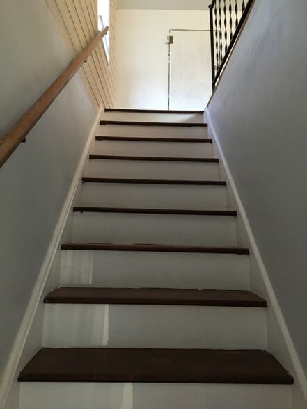 Stairs to loft bedroom - 4211 29th St