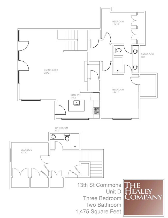 Floorplan - 1232 Sarah St