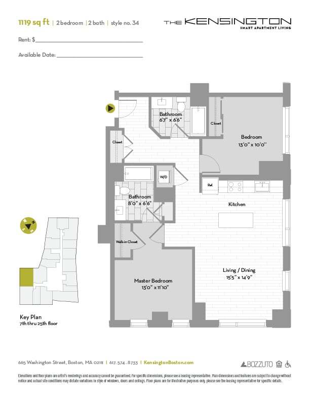 Floorplan - The Kensington