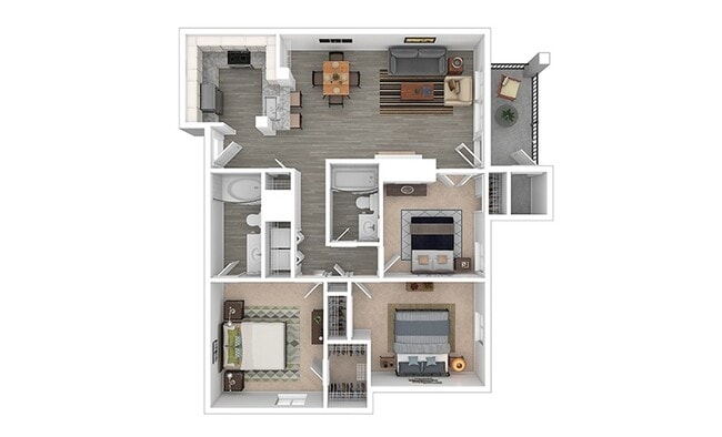 Floorplan - The Palmer at Las Colinas
