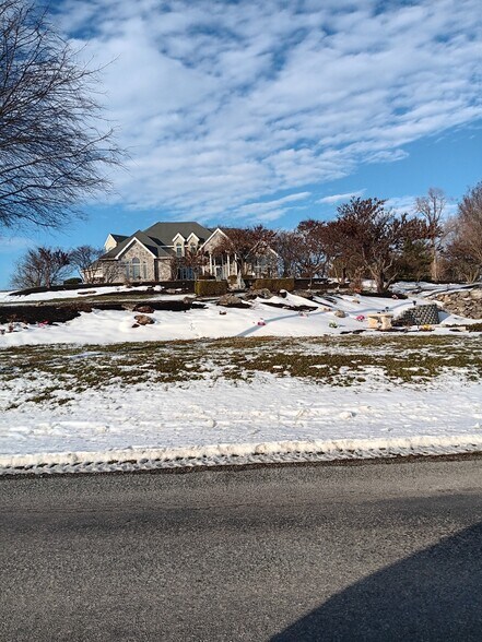 Front view from the street - 6245 Iron Bridges Rd