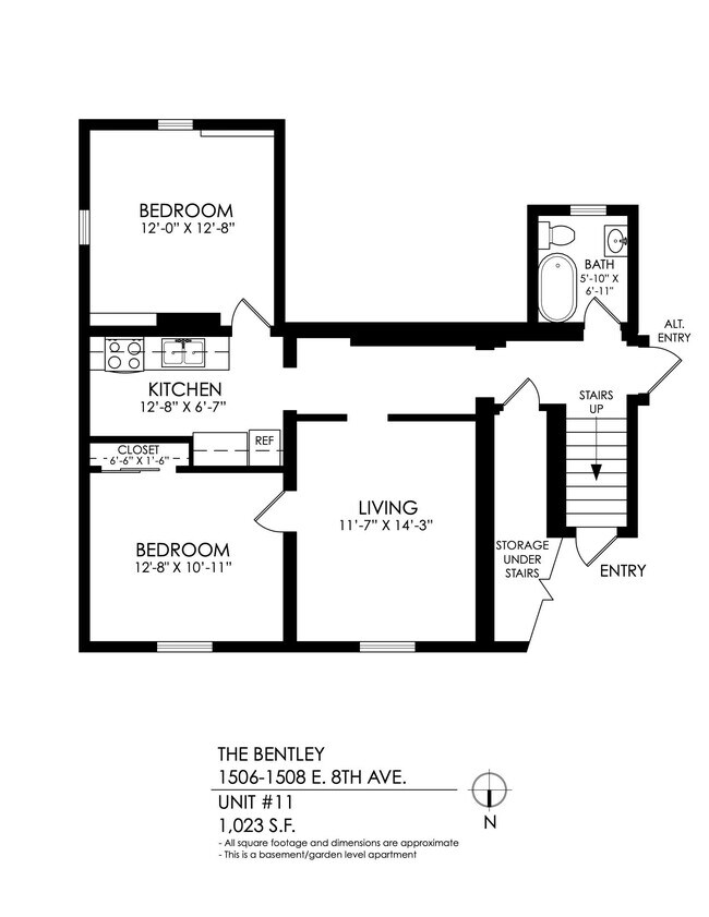 Floorplan - The Bentley