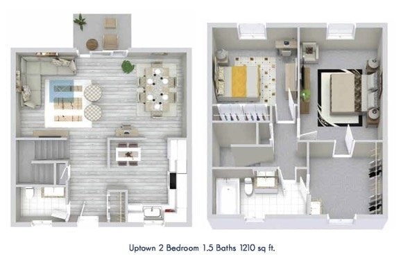 Floorplan - Uptown 11 Townhouses