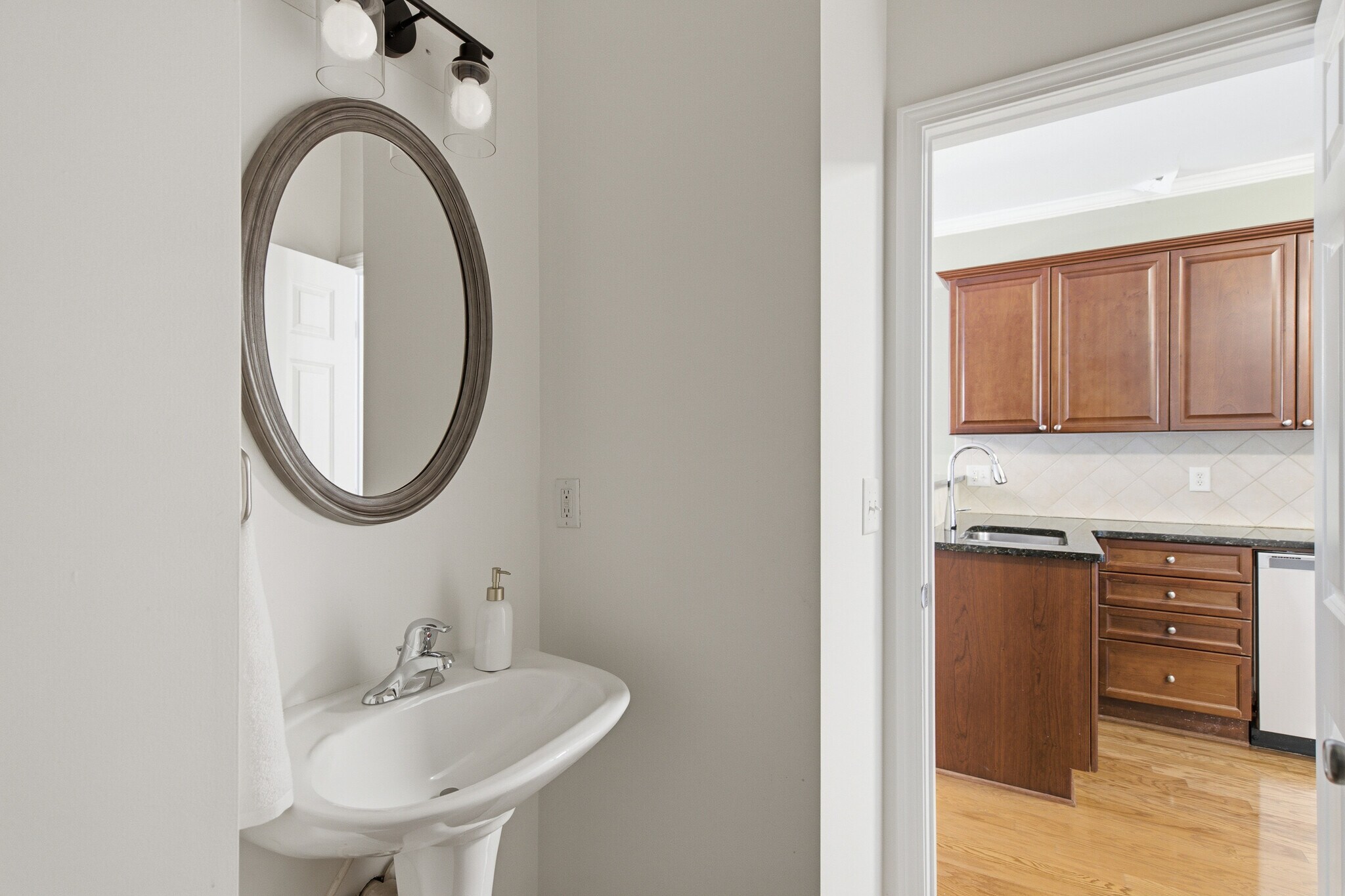 Half bathroom - 1225 Liberty Pky NW