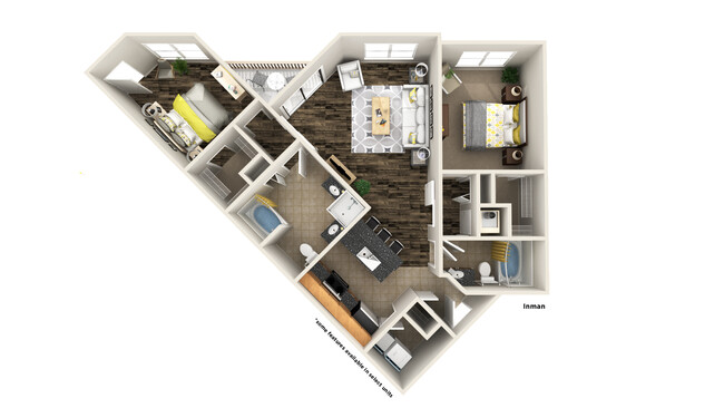 Floorplan - West Inman Lofts