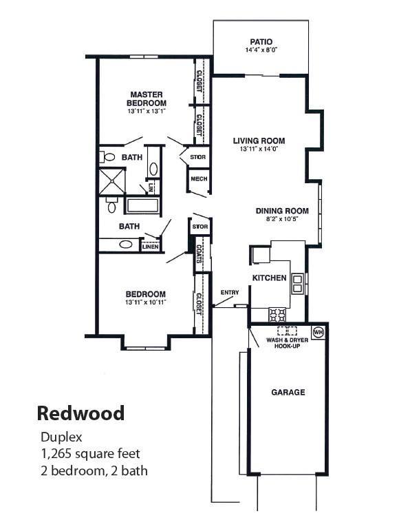 Floorplan - Westmont Village Homes - 55+ Senior Community