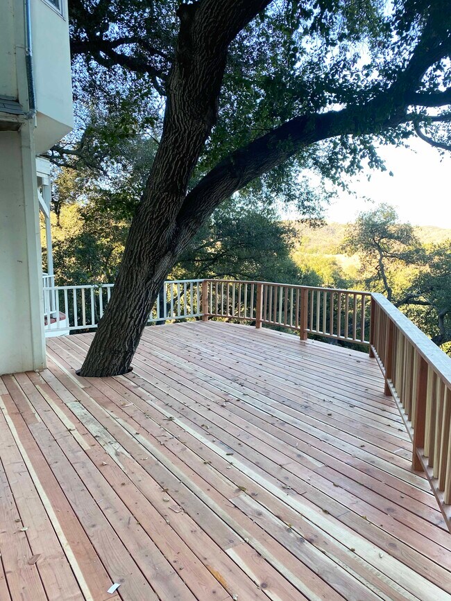 Brand new huge deck - 21980 Alta Dr