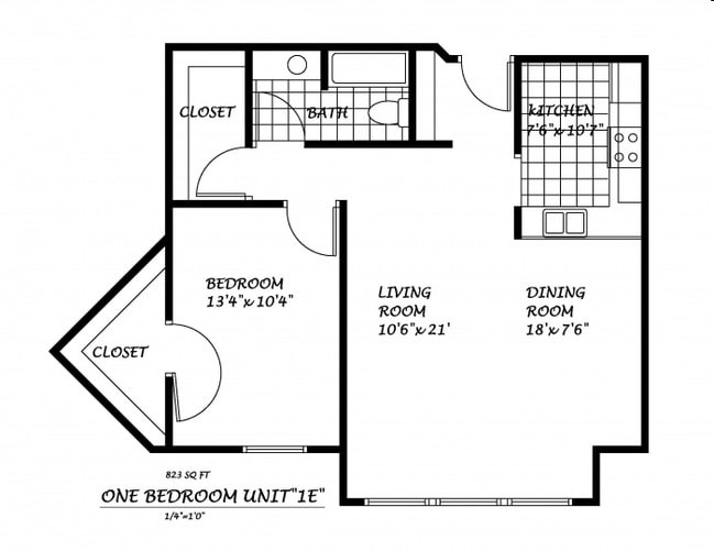 1E - Blaine Courts Seniors Apartments