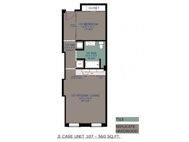 Floorplan - JI Case Lofts