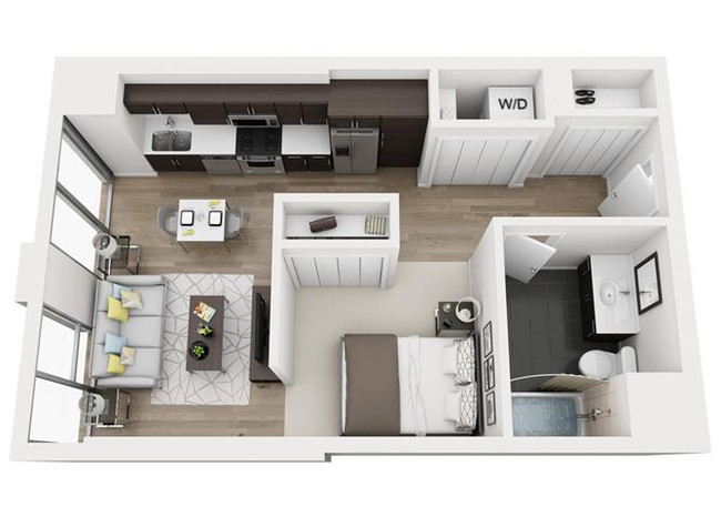 Floorplan - Halsted Flats