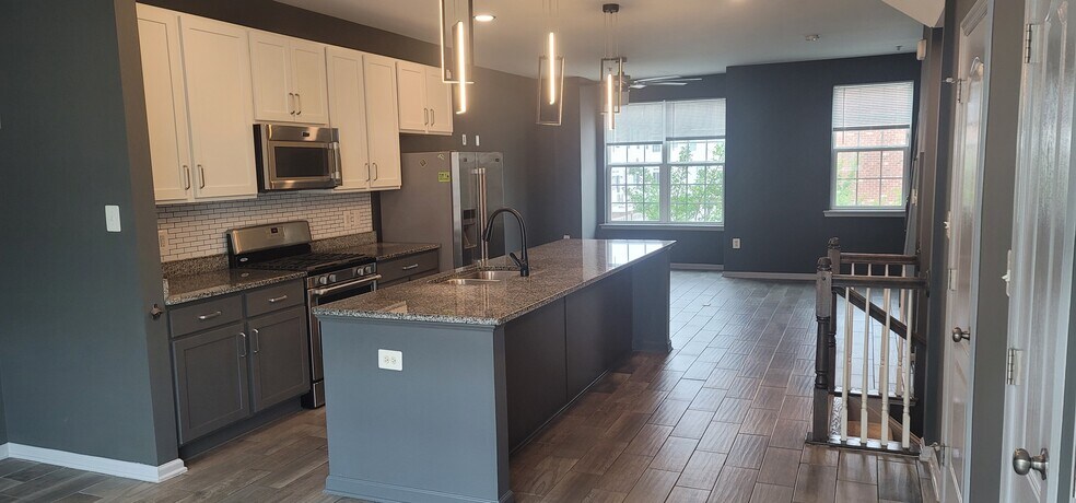 Kitchen view from Dining space - 9555 Weshurst Ln