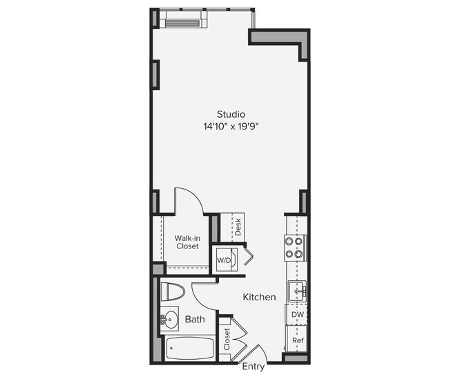Floorplan - Avalon Riverview South Tower
