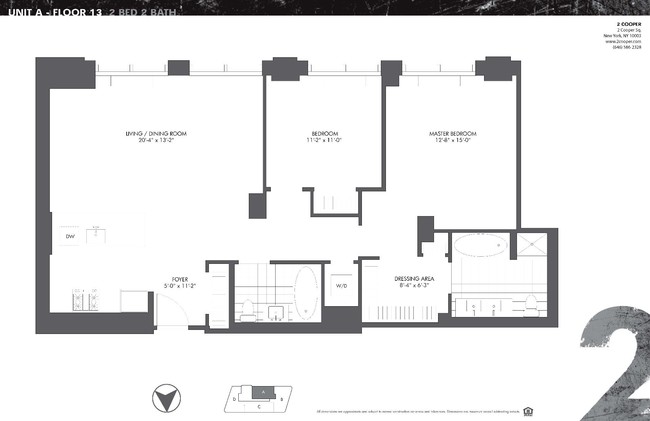 Floorplan - 2 Cooper Square