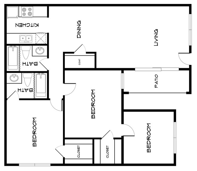 Floorplan - Lila Apartments