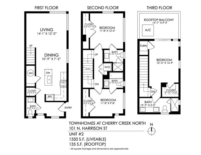 Floorplan - Townhomes at Cherry Creek North