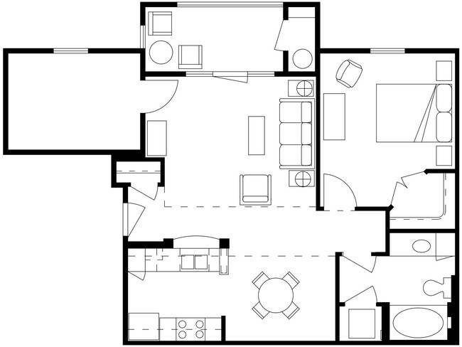 Floorplan - The Villa at River Pointe