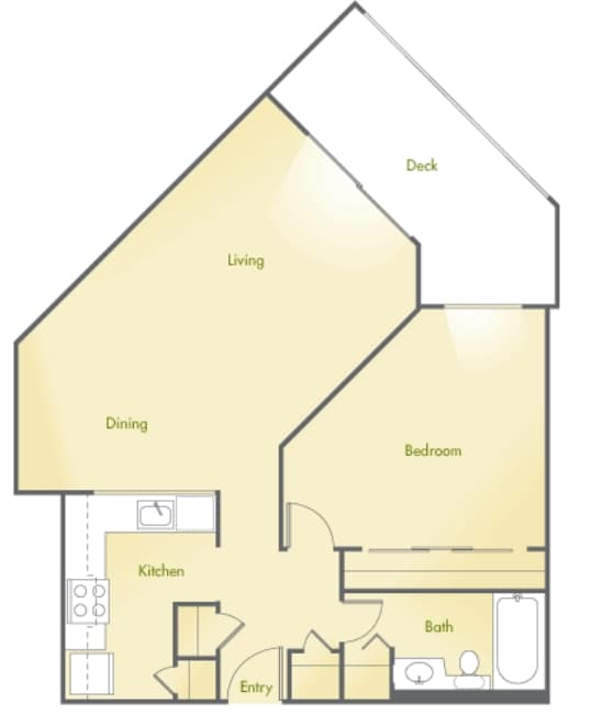 1BR/1BA - Bayside Village