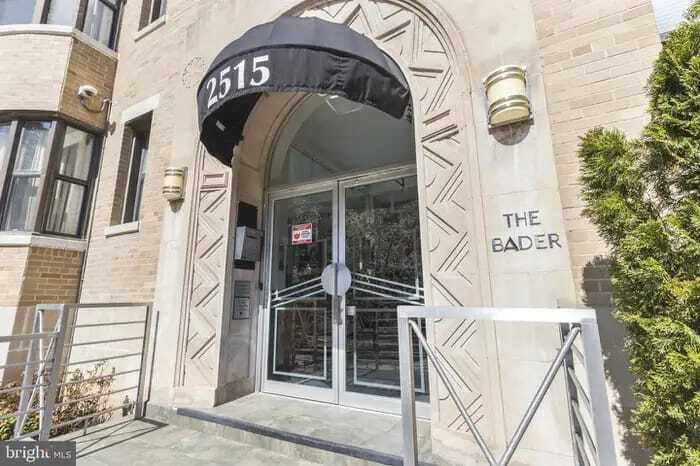 The Bader - Front Entrance - 2515 K St NW
