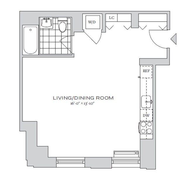 Floorplan - 70 Pine Apartments