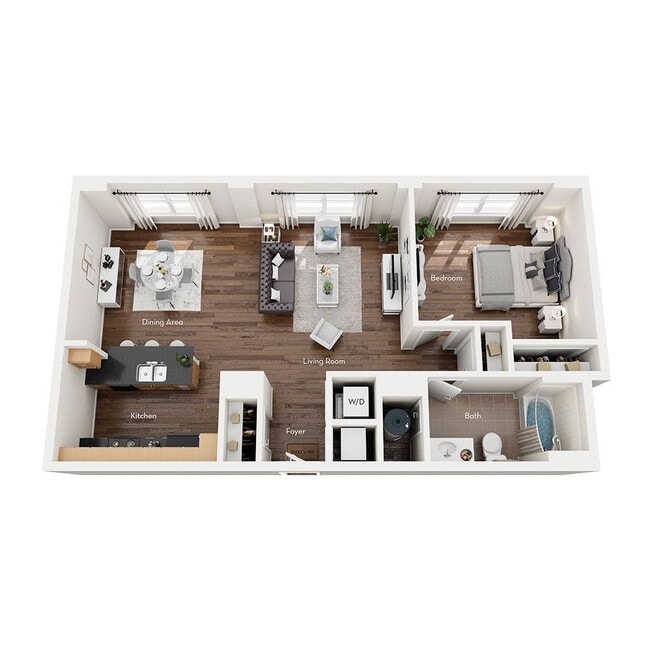 Floorplan - Strathmore Apartments