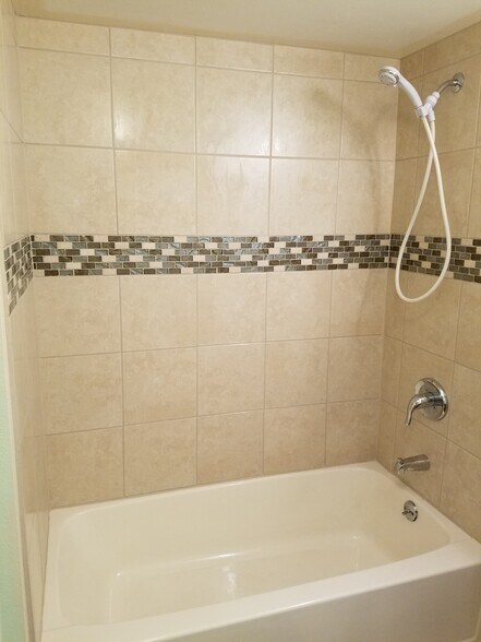 Downstairs Bathroom Tub/Shower - 122 W Amherst Ct