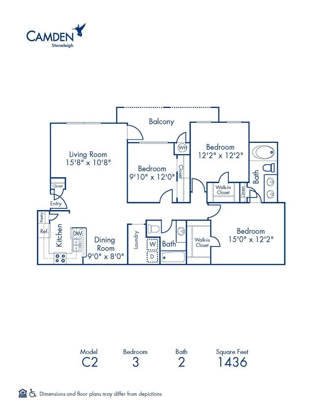 Floorplan - Camden Stoneleigh