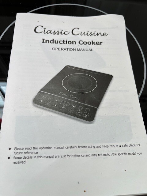 New induction plate - 922 Adams St