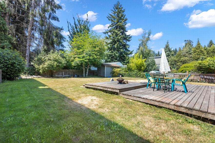 Large Fenced Backyard - 14721 32nd Ave NE