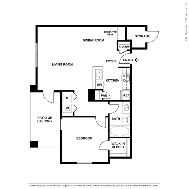 Floorplan - Cortland Fossil Creek