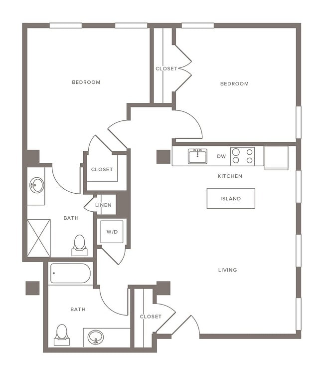 B09 - Two Bedroom - Modera Lofts