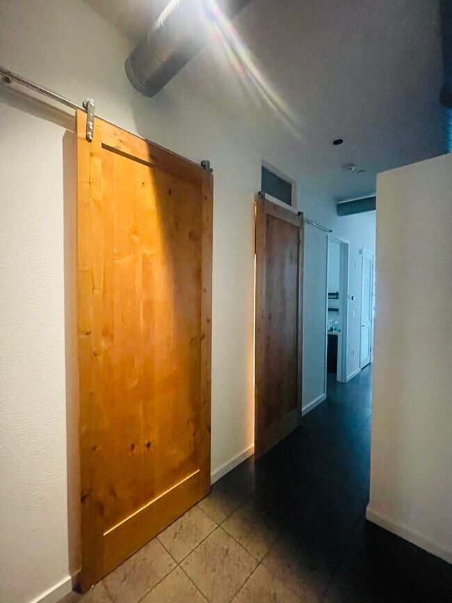 Sliding Bedroom Barn Doors - 133 The Promenade N