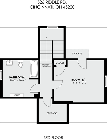 1st Floor - 526 Riddle Rd