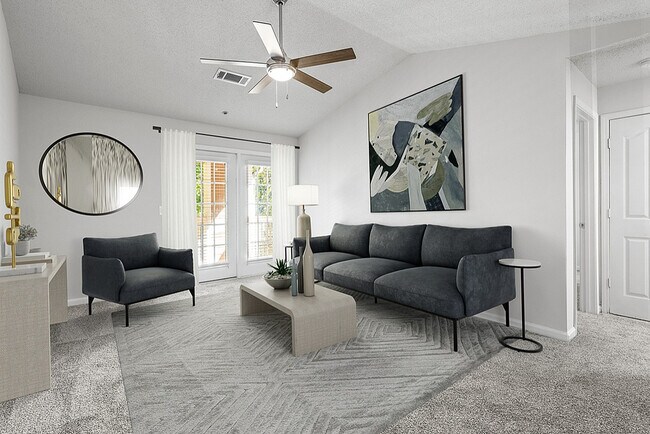 Renovated Living Room - Retreat at Peachtree City
