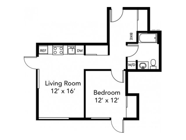 Floorplan - Division Street Lofts