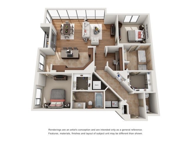 Floorplan - The Ashton at Judiciary Square