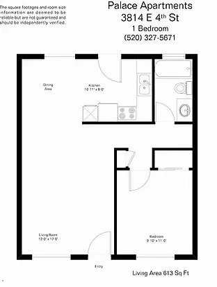 Floorplan - 1 bed.jpg - The Palace Apartments