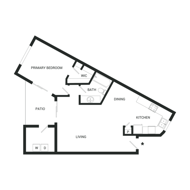 Floorplan - The Elise Apartments