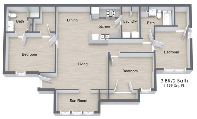 Floorplan - Liberty Commons