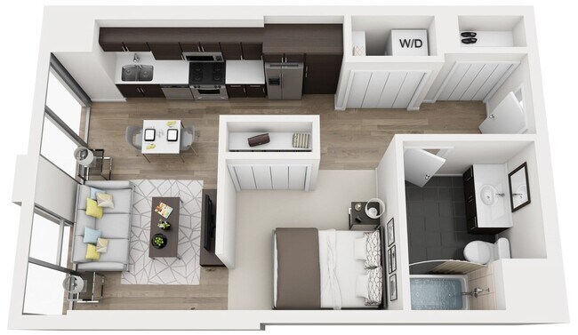 Floorplan - Halsted Flats