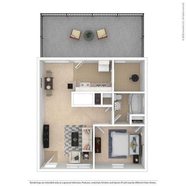 Floorplan - Hilliard Road Apartments