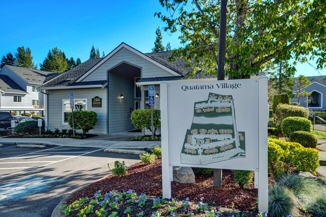 Community Map and clubhouse Aloha Oregon Quatama Village Apartments - Quatama Village Apartments