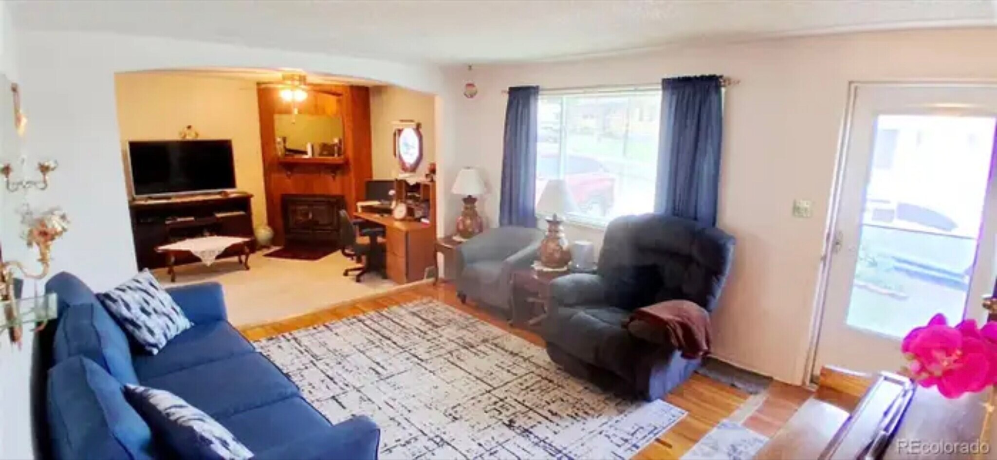 Living room with furniture - 8338 Charles Way