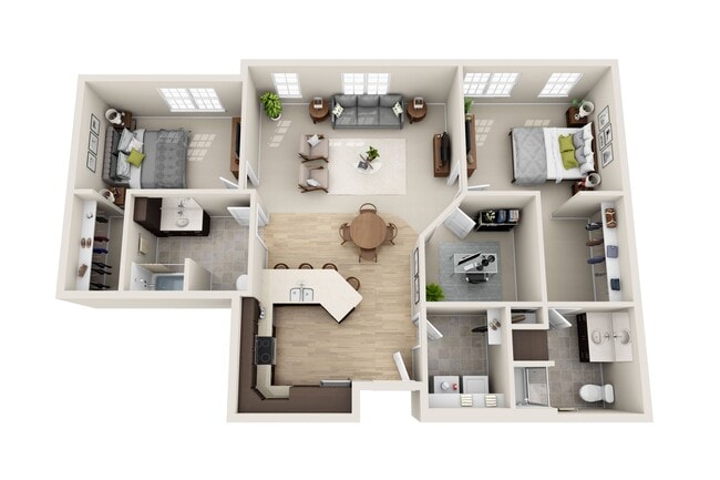 Floorplan - Cardinal Point Apartments