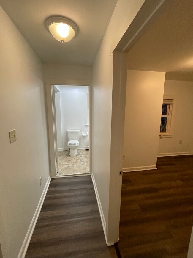 entry to second bedroom and full bathroom - 2310 Old Berwick Rd