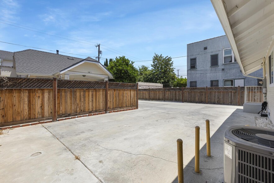 Back yard & Parking - 1168 N Westmoreland Ave
